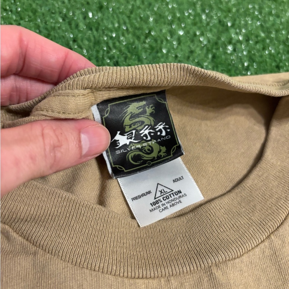 Y2K Silver Strand Dragon Graphic Tee - Picture 5 of 7